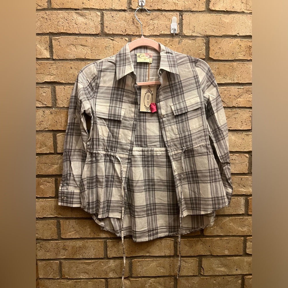 Joyfollie Kids Noelle Gray Flannel